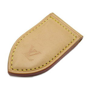 Louis Vuitton Pen Abie VVN Money Clip Wallet Leather Beige